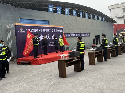 护航群众安全出行，高速一支队全力筑牢春运应急救援防线